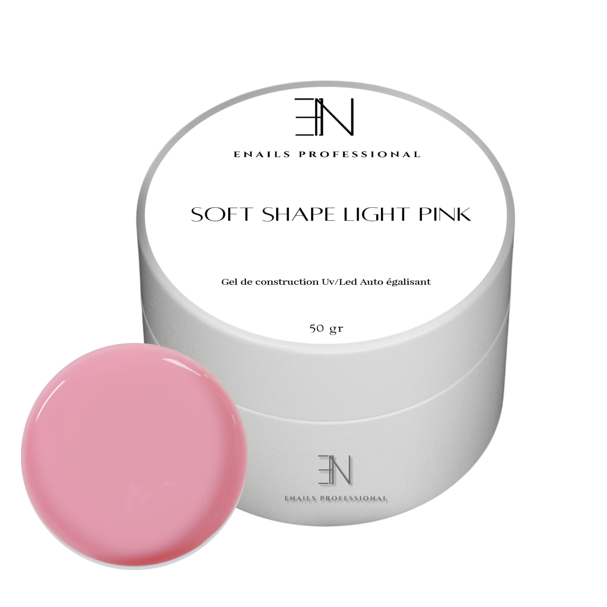 Soft shape light pink